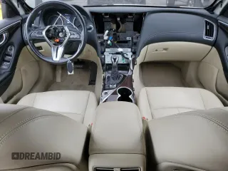 2018 Infiniti Q50 Luxe with VIN JN1EV7APXJM354116, listed as a Copart auction lot 52459655 with 66,624 mi miles and Non Repairable. Bid and sale history available at DreamBid. Image 8.