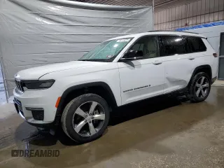 2021 Jeep Grand Cherokee Limited with VIN 1C4RJKBG6M8112156, listed as a Copart auction lot 48715225 with 31,115 mi miles and Salvage Title. Bid and sale history available at DreamBid. Image 1.