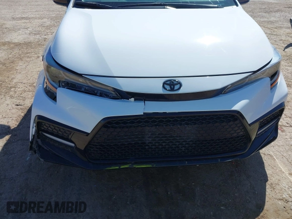 2021 Toyota Corolla SE with VIN 5YFS4MCE4MP075548, listed as a IAAI auction lot 41648015 with 28,840 mi miles. Bid and sale history available at carsss.com. Image 17.
