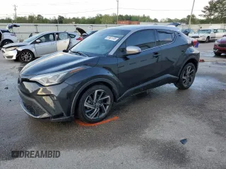 2021 Toyota C-HR LE with VIN NMTKHMBX2MR128910, listed as a Copart auction lot 51821735 with 37,533 mi miles and Salvage Title. Bid and sale history available at carsss.com. Image 1.