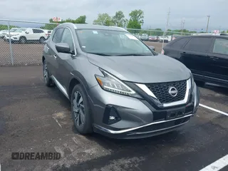 2023 Nissan Murano SL with VIN 5N1AZ2CJ0PC128284, listed as a IAAI auction lot 42169152 with 62,022 mi miles and . Bid and sale history available at DreamBid. Image 1.