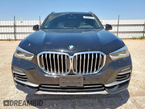 2021 BMW X5 sDrive40i with VIN 5UXCR4C09M9G23111, listed as a Copart auction lot 60509475 with 34,230 mi miles and Salvage title. Bid and sale history available at DreamBid. Image 5.