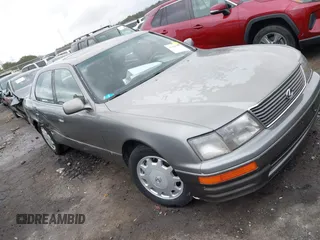 1996 Lexus LS 400 z VIN JT8BH22F5T0065184, wystawiony jako IAAI lot #41498189 z przebiegiem 243 842 mil mil oraz . Historia ofert i sprzedaży dostępna na DreamBid. Obrazek 1.