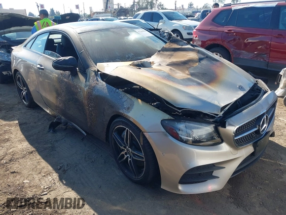 2019 Mercedes-Benz E with VIN WDD1J6HB9KF075831, listed as a IAAI auction lot 41284835 with Not Provided miles. Bid and sale history available at carsss.com. Image 1.