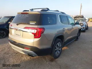 2022 GMC Acadia SLT with VIN 1GKKNML4XNZ165111, listed as a IAAI auction lot 41588109 with 51,250 mi miles. Bid and sale history available at carsss.com. Image 4.