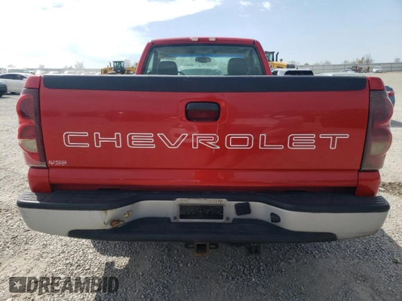 2003 Chevrolet Silverado 1500 with VIN 1GCEC14X33Z271919, listed as a Copart auction lot 53507845 with 233,803 mi miles and Salvage Title. Bid and sale history available at carsss.com. Image 6.