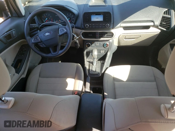 2020 Ford EcoSport S with VIN MAJ3S2FEXLC387123, listed as a Copart auction lot 47451105 with 26,683 mi miles and Salvage Title. Bid and sale history available at carsss.com. Image 8.
