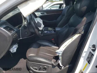 2018 Genesis G80 3.3T Sport with VIN KMHGN4JB7JU244581, listed as a Copart auction lot 67610544 with 37,792 mi miles and Salvage Title. Bid and sale history available at carsss.com. Image 7.