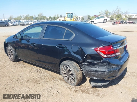 2015 Honda Civic EX-L z VIN 2HGFB2F93FH555035, wystawiony jako IAAI lot #42152303 z przebiegiem 86 775 mil mil oraz . Historia ofert i sprzedaży dostępna na DreamBid. Obrazek 3.
