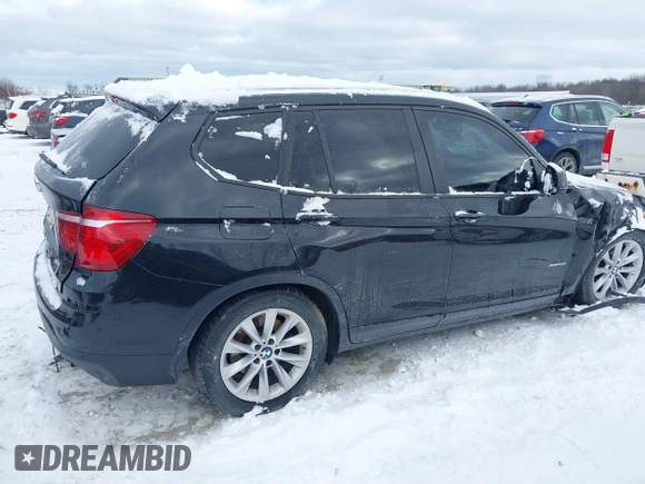 2016 BMW X3 xDrive28i with VIN 5UXWX9C56G0D91524, listed as a IAAI auction lot 41223291 with 200,605 mi miles. Bid and sale history available at carsss.com. Image 12.