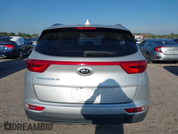 2017 Kia Sportage LX with VIN KNDPM3AC5H7074451, listed as a IAAI auction lot 41889640 with 111,314 mi miles. Bid and sale history available at carsss.com. Image 16.