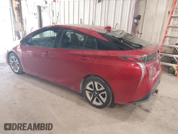 2017 Toyota Prius Two with VIN JTDKARFU8H3528092, listed as a IAAI auction lot 41743346 with 160,359 mi miles. Bid and sale history available at carsss.com. Image 3.