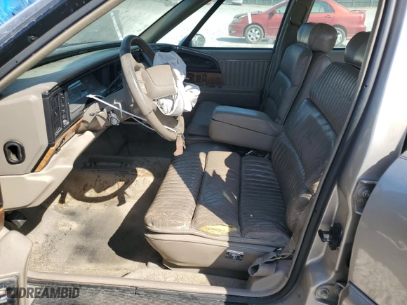 1996 Buick Park Avenue with VIN 1G4CW52K6TH613720, listed as a Copart auction lot 76688364 with 105,281 mi miles and Salvage Title. Bid and sale history available at carsss.com. Image 7.