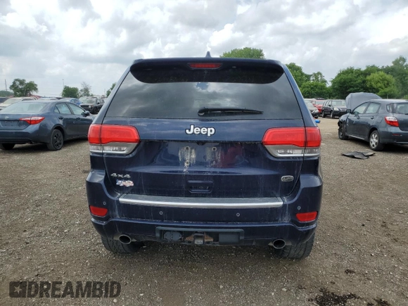 2017 Jeep Grand Cherokee Overland с VIN 1C4RJFCG4HC694654, выставлен на аукционе Copart как лот 60788645 с пробегом 155 642 миль миль и Списание • Salvage title. История ставок и продаж доступна на DreamBid. Изображение 6.