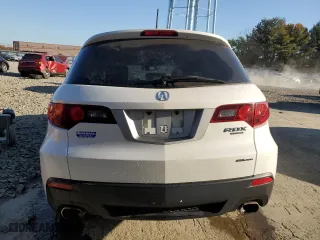 2012 Acura RDX Tech Pkg with VIN 5J8TB1H58CA002382, listed as a Copart auction lot 76984714 with 186,387 mi miles and Salvage Title. Bid and sale history available at carsss.com. Image 6.