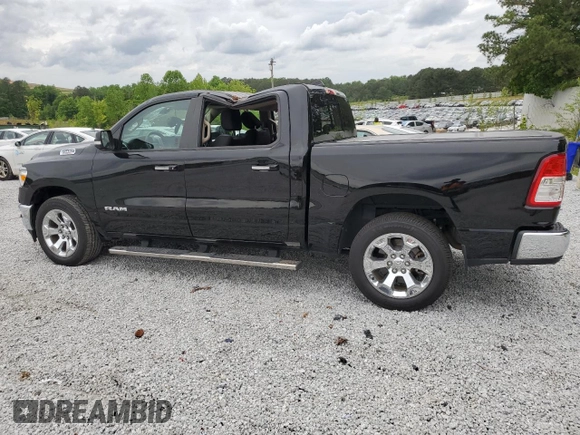 2020 Ram 1500 Big Horn with VIN 1C6SRFFM7LN248711, listed as a Copart auction lot 55170095 with 60,531 mi miles and Clean Title. Bid and sale history available at carsss.com. Image 2.