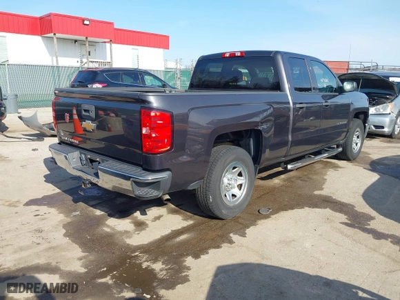 2014 Chevrolet Silverado 1500 Work Truck with VIN 1GCRCPEC6EZ336216, listed as a IAAI auction lot 41728185 with 122,696 mi miles. Bid and sale history available at carsss.com. Image 4.