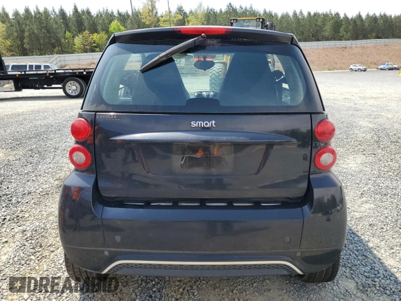 2013 Smart fortwo Pure with VIN WMEEJ3BA9DK670264, listed as a Copart auction lot 52817215 with 51,434 mi miles and Salvage Title. Bid and sale history available at DreamBid. Image 6.