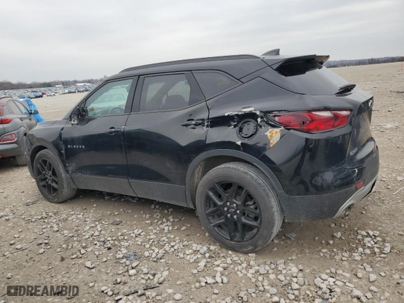 2019 Chevrolet Blazer with VIN 3GNKBCRS7KS653615, listed as a Copart auction lot 53431735 with 91,047 mi miles and Clean Title. Bid and sale history available at carsss.com. Image 2.