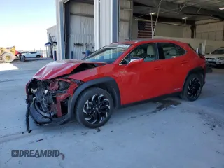 2020 Lexus UX with VIN JTHP9JBH5L2034147, listed as a Copart auction lot 52982925 with 40,105 mi miles and Salvage Title. Bid and sale history available at carsss.com. Image 1.