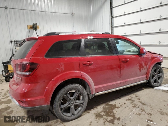 2018 Dodge Journey Crossroad with VIN 3C4PDDGG8JT533442, listed as a Copart auction lot 45895805 with 36,361 mi miles and Salvage Title. Bid and sale history available at DreamBid. Image 3.