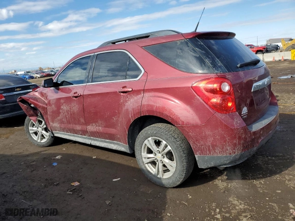 2011 Chevrolet Equinox LT w/1LT with VIN 2CNFLEEC3B6352240, listed as a Copart auction lot 45576215 with 129,775 mi miles and Salvage Title. Bid and sale history available at carsss.com. Image 2.
