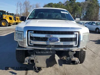 2013 Ford F-150 XL with VIN 1FTNF1CF7DKE24893, listed as a Copart auction lot 44998155 with 175,224 mi miles and Salvage Title. Bid and sale history available at carsss.com. Image 5.