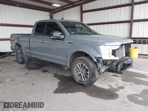 2020 Ford F-150 XL with VIN 1FTEX1EP4LKD30634, listed as a IAAI auction lot 42385201 with 82,172 mi miles and . Bid and sale history available at DreamBid. Image 1.