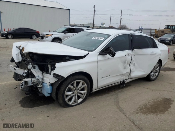 2020 Chevrolet Impala LT with VIN 2G11Z5S36L9105918, listed as a Copart auction lot 84240294 with 81,434 mi miles and Salvage Title. Bid and sale history available at carsss.com. Image 1.