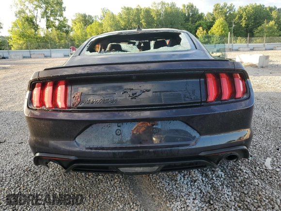 2023 Ford Mustang EcoBoost with VIN 1FA6P8THXP5101345, listed as a Copart auction lot 57762135 with Not provided miles and Non repairable. Bid and sale history available at DreamBid. Image 6.