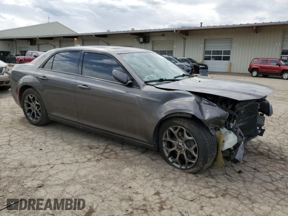 2015 Chrysler 300 with VIN 2C3CCAGG9FH892397, listed as a Copart auction lot 50159775 with 135,708 mi miles and Salvage Title. Bid and sale history available at carsss.com. Image 4.