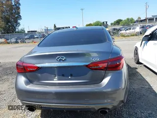 2019 Infiniti Q50 3.0t LUXE with VIN JN1EV7AP5KM519569, listed as a IAAI auction lot 42078137 with 134,486 mi miles. Bid and sale history available at carsss.com. Image 16.
