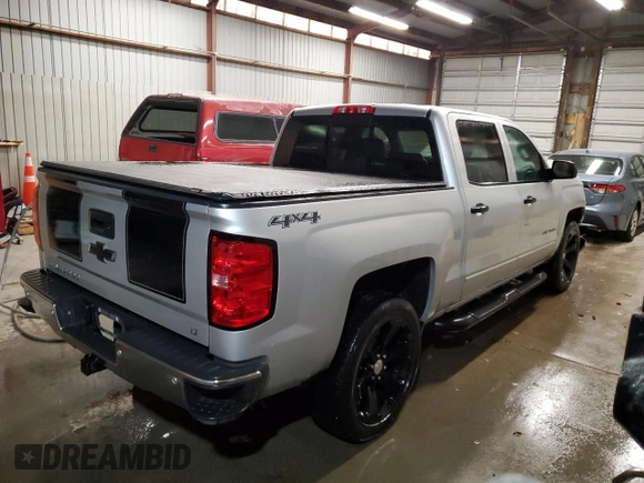2015 Chevrolet Silverado 1500 LT with VIN 3GCUKREH9FG517509, listed as a Copart auction lot 76380784 with 92,724 mi miles and Salvage Title. Bid and sale history available at DreamBid. Image 3.