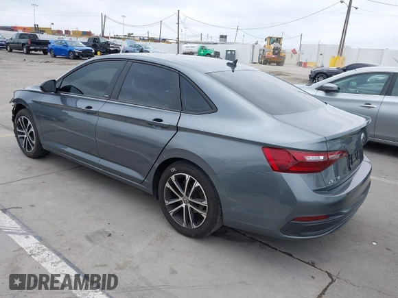 2024 Volkswagen Jetta Sport with VIN 3VWBM7BU6RM034053, listed as a IAAI auction lot 42425732 with 12,254 mi miles and . Bid and sale history available at DreamBid. Image 3.