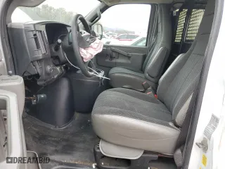 2021 GMC Savana Cargo Van with VIN 1GTW7AF77M1244907, listed as a Copart auction lot 87134374 with 190,139 mi miles and Salvage Title. Bid and sale history available at carsss.com. Image 7.