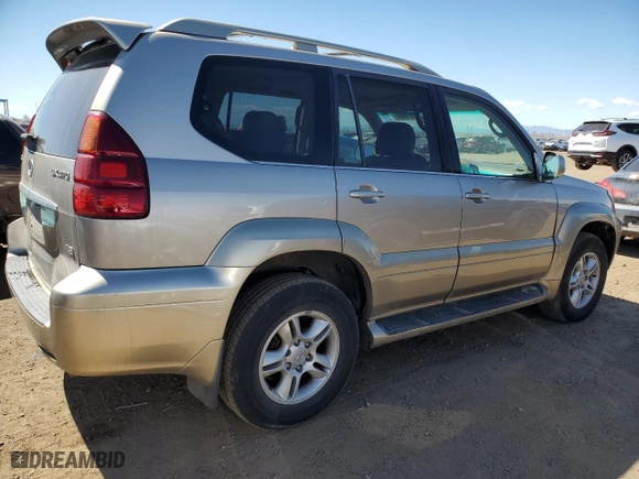 2003 Lexus GX 470 with VIN JTJBT20X730014455, listed as a Copart auction lot 50578635 with 440,835 mi miles and Clean Title. Bid and sale history available at carsss.com. Image 3.
