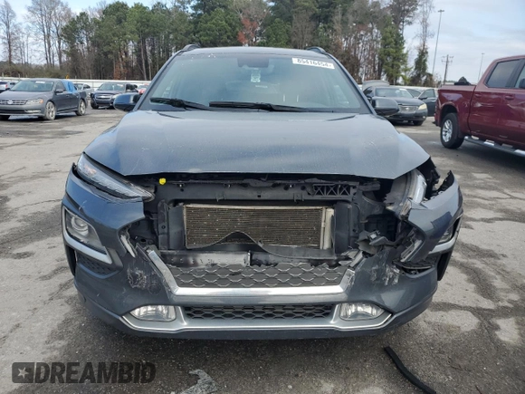 2019 Hyundai Kona Limited with VIN KM8K33A56KU350185, listed as a Copart auction lot 85416454 with 71,067 mi miles and Salvage Title. Bid and sale history available at carsss.com. Image 5.
