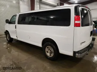 2017 Chevrolet Express Passenger LT with VIN 1GAZGPFF0H1150664, listed as a Copart auction lot 88108585 with 279,787 mi miles and Salvage Title. Bid and sale history available at carsss.com. Image 2.