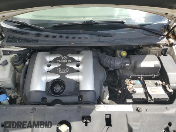2006 Kia Sedona LX with VIN KNDMB233366052094, listed as a Copart auction lot 58241074 with 181,295 mi miles and Salvage Title. Bid and sale history available at carsss.com. Image 12.