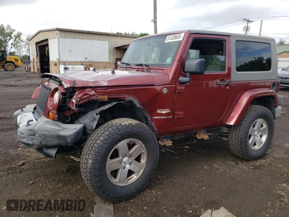 2008 Jeep Wrangler Sahara with VIN 1J4FA54178L566037, listed as a Copart auction lot 61439685 with 115,812 mi miles and Salvage title. Bid and sale history available at DreamBid. Image 1.