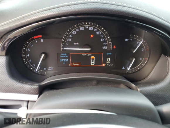 2018 Cadillac XTS Luxury with VIN 2G61M5S38J9128445, listed as a Copart auction lot 53058955 with 81,931 mi miles and Salvage Title. Bid and sale history available at carsss.com. Image 9.