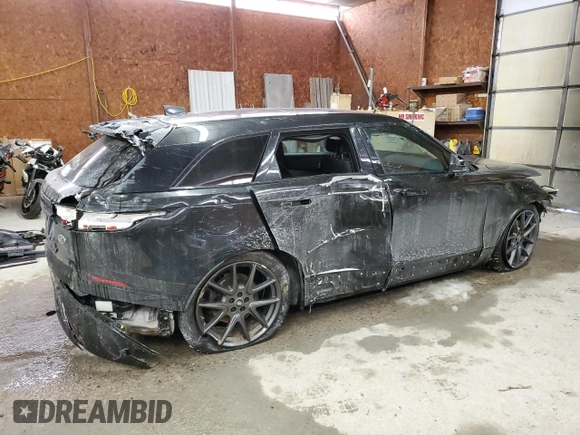 2021 Land Rover Range Rover Velar R-Dynamic S with VIN SALYT2EX1MA305026, listed as a Copart auction lot 41869585 with 58,953 mi miles and Salvage Title. Bid and sale history available at carsss.com. Image 3.