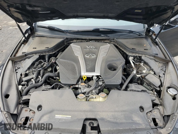 2018 Infiniti Q50 3.0t LUXE with VIN JN1EV7AR3JM444404, listed as a Copart auction lot 48732565 with 42,118 mi miles and Salvage Title. Bid and sale history available at carsss.com. Image 12.