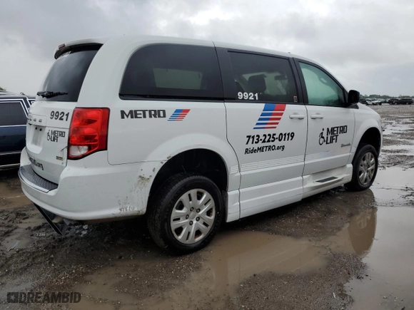2018 Dodge Grand Caravan SE with VIN 2C7WDGBG1JR209873, listed as a Copart auction lot 50754755 with 232,516 mi miles and Clean Title. Bid and sale history available at carsss.com. Image 3.