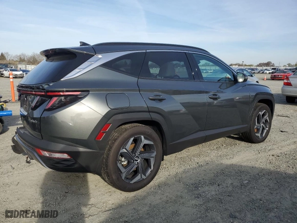 2024 Hyundai Tucson Plug-In Hybrid Limited with VIN KM8JFDD24RU212049, listed as a Copart auction lot 48408775 with 5,807 mi miles and Salvage Title. Bid and sale history available at carsss.com. Image 3.