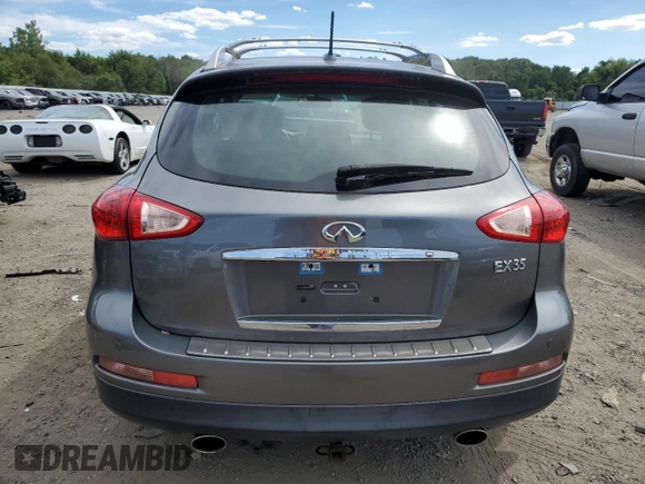 2012 Infiniti EX Journey with VIN JN1AJ0HR8CM453402, listed as a Copart auction lot 65125335 with 127,290 mi miles and Clean title. Bid and sale history available at DreamBid. Image 6.