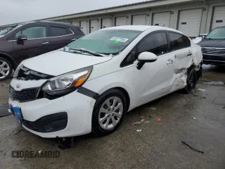 2013 Kia Rio LX with VIN KNADM4A39D6291068, listed as a Copart auction lot 43377785 with 95,279 mi miles and Salvage Title. Bid and sale history available at carsss.com. Image 1.
