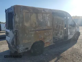 2022 Ford Transit Cargo with VIN 1FTBR1C85NKA04496, listed as a Copart auction lot 78672214 with Not provided miles and Non repairable. Bid and sale history available at DreamBid. Image 3.