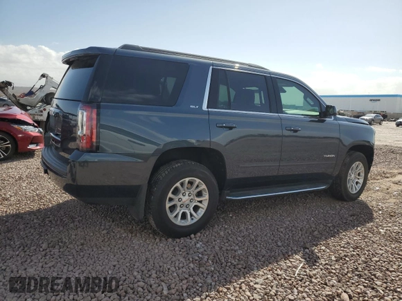 2020 GMC Yukon SLT with VIN 1GKS1BKC5LR187460, listed as a Copart auction lot 76841464 with 18,715 mi miles and Salvage Title. Bid and sale history available at DreamBid. Image 3.