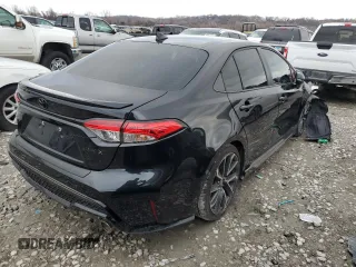 2021 Toyota Corolla SE with VIN 5YFM4MCE0MP077175, listed as a Copart auction lot 79843174 with 32,017 mi miles and Salvage Title. Bid and sale history available at carsss.com. Image 3.